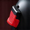 Emergency Quick Release System tab on a helmet